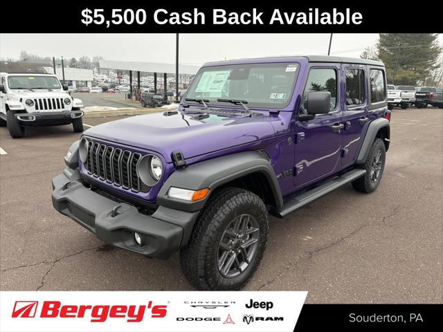 2026 Jeep Wrangler WRANGLER 4-DOOR SPORT S 2026 Jeep Wrangler WRANGLER 4-DOOR SPORT S