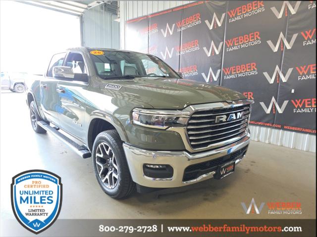 2026 RAM Ram 1500 RAM 1500 LARAMIE CREW CAB 4X4 57 BOX