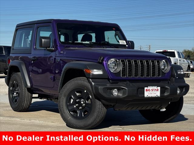 2026 Jeep Wrangler WRANGLER 2-DOOR SPORT 2026 Jeep Wrangler WRANGLER 2-DOOR SPORT
