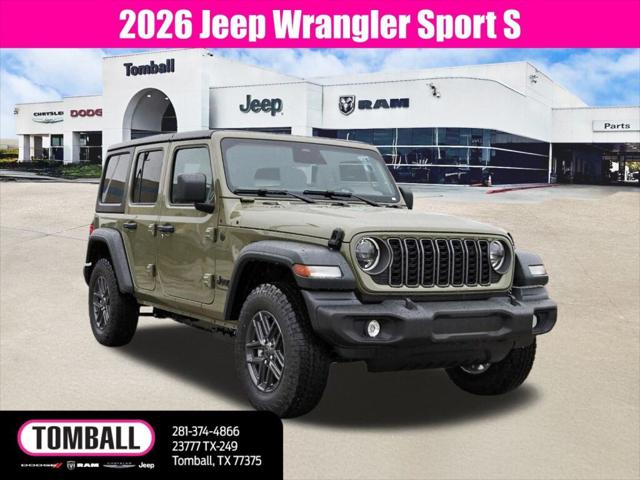 2026 Jeep Wrangler WRANGLER 4-DOOR SPORT S