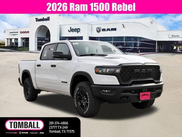 2026 RAM Ram 1500 RAM 1500 REBEL CREW CAB 4X4 57 BOX