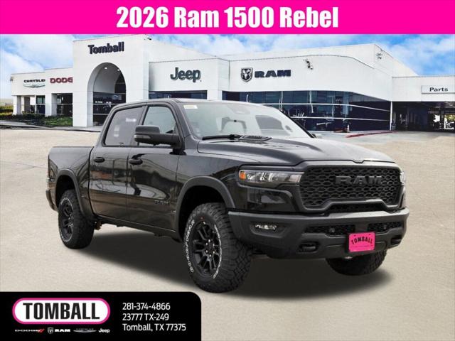 2026 RAM Ram 1500 RAM 1500 REBEL CREW CAB 4X4 57 BOX 2026 RAM Ram 1500 RAM 1500 REBEL CREW CAB 4X4 57 BOX