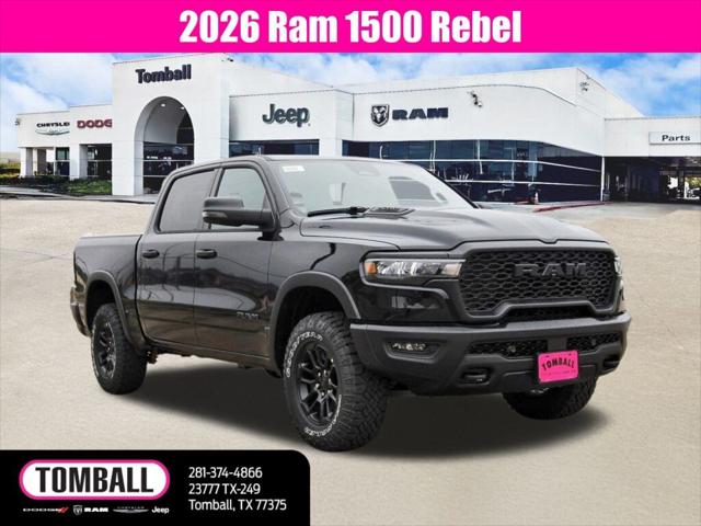 2026 RAM Ram 1500 RAM 1500 REBEL CREW CAB 4X4 57 BOX