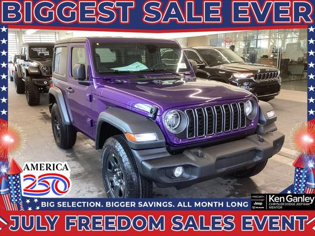 2026 Jeep Wrangler Sport for sale in Mentor, OH