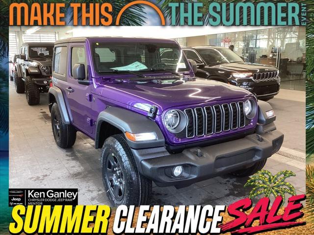 2026 Jeep Wrangler 2-Door Sport 4x4 for sale in Mentor, OH