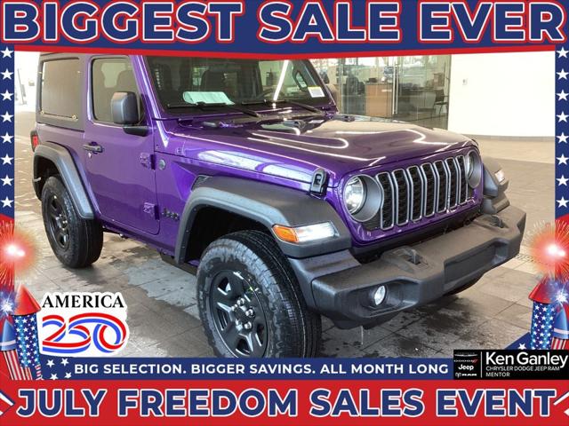 2026 Jeep Wrangler Sport for sale in Mentor, OH
