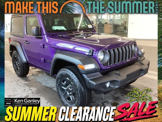 2026 Jeep Wrangler 2-Door Sport 4x4 for sale in Mentor, OH
