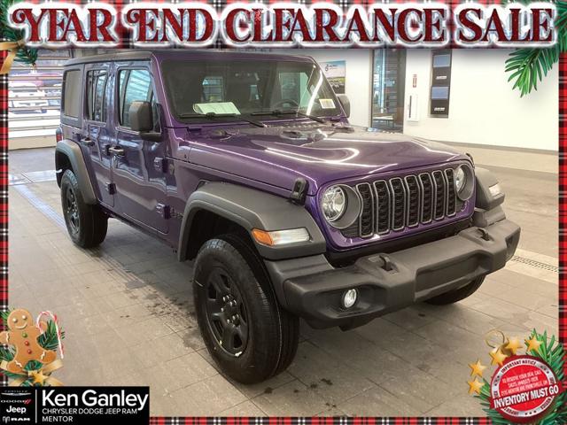 2026 Jeep Wrangler WRANGLER 4-DOOR SPORT 2026 Jeep Wrangler WRANGLER 4-DOOR SPORT