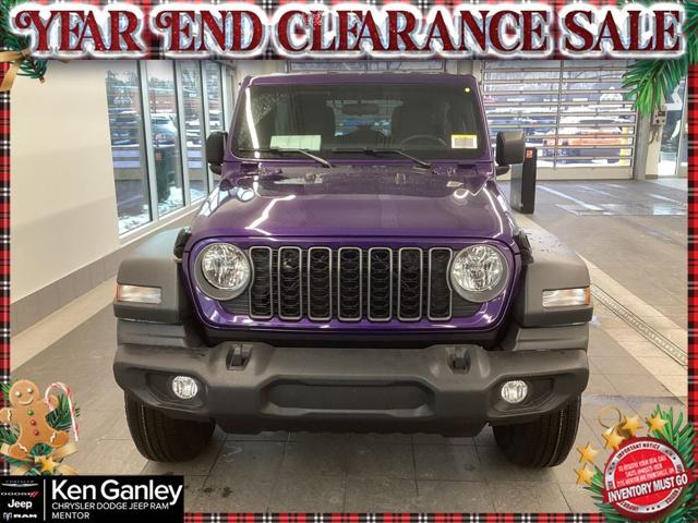 2026 Jeep Wrangler WRANGLER 4-DOOR SPORT 2026 Jeep Wrangler WRANGLER 4-DOOR SPORT