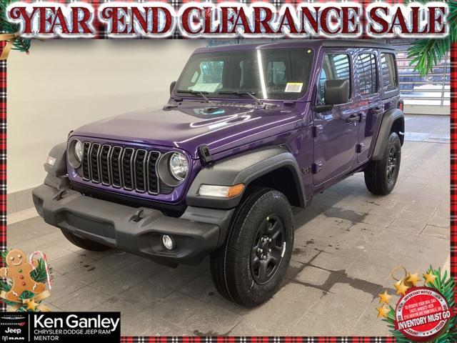 2026 Jeep Wrangler WRANGLER 4-DOOR SPORT 2026 Jeep Wrangler WRANGLER 4-DOOR SPORT