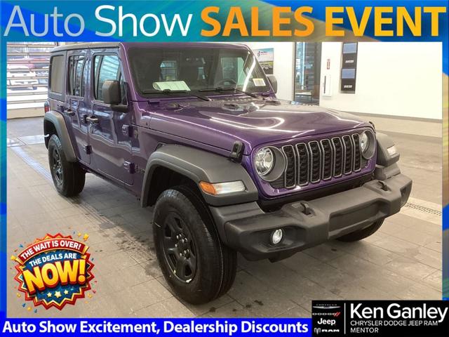 2026 Jeep Wrangler WRANGLER 4-DOOR SPORT 2026 Jeep Wrangler WRANGLER 4-DOOR SPORT