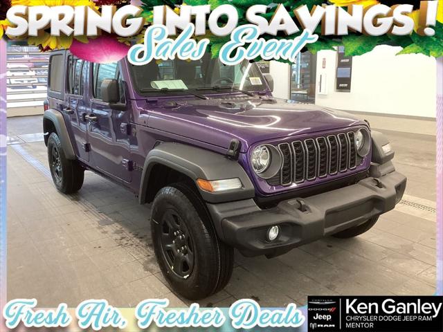2026 Jeep Wrangler WRANGLER 4-DOOR SPORT