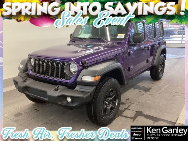 2026 Jeep Wrangler WRANGLER 4-DOOR SPORT