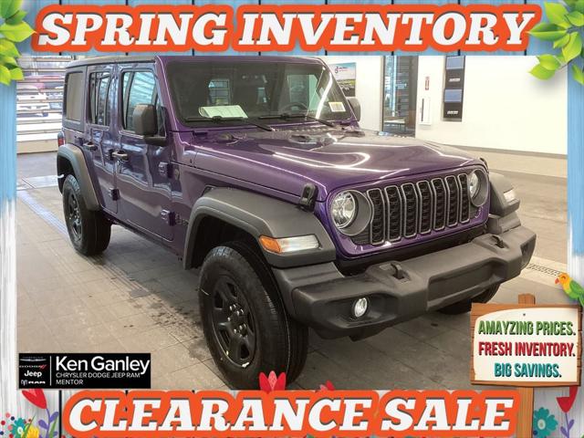 2026 Jeep Wrangler WRANGLER 4-DOOR SPORT 2026 Jeep Wrangler WRANGLER 4-DOOR SPORT