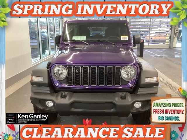 2026 Jeep Wrangler WRANGLER 4-DOOR SPORT 2026 Jeep Wrangler WRANGLER 4-DOOR SPORT