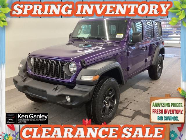 2026 Jeep Wrangler WRANGLER 4-DOOR SPORT 2026 Jeep Wrangler WRANGLER 4-DOOR SPORT