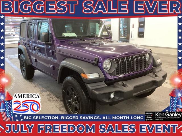 2026 Jeep Wrangler Sport for sale in Mentor, OH