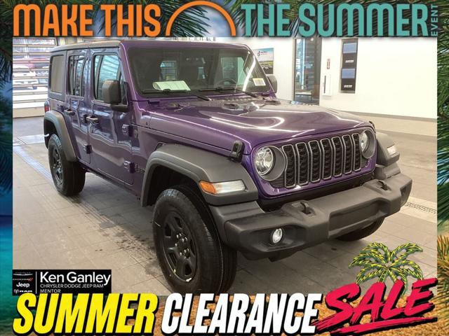 2026 Jeep Wrangler 4-Door Sport for sale in Mentor, OH