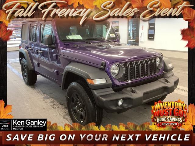2026 Jeep Wrangler WRANGLER 4-DOOR SPORT 2026 Jeep Wrangler WRANGLER 4-DOOR SPORT