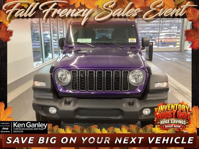 2026 Jeep Wrangler WRANGLER 4-DOOR SPORT 2026 Jeep Wrangler WRANGLER 4-DOOR SPORT