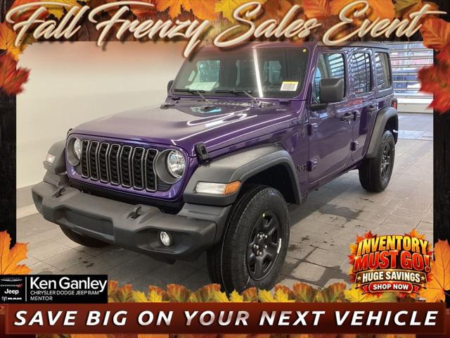 2026 Jeep Wrangler WRANGLER 4-DOOR SPORT 2026 Jeep Wrangler WRANGLER 4-DOOR SPORT