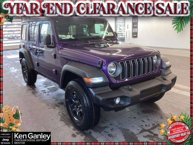 2026 Jeep Wrangler WRANGLER 4-DOOR SPORT