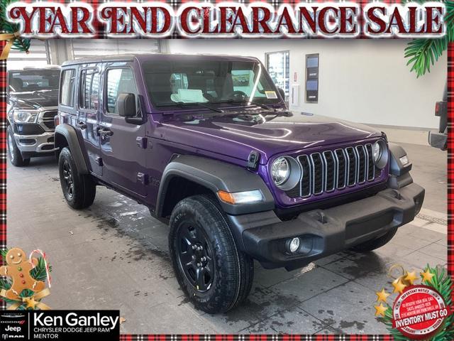 2026 Jeep Wrangler WRANGLER 4-DOOR SPORT