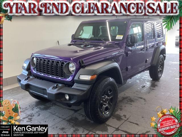 2026 Jeep Wrangler WRANGLER 4-DOOR SPORT