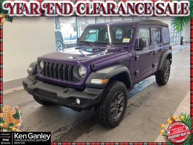 2026 Jeep Wrangler WRANGLER 4-DOOR SPORT S