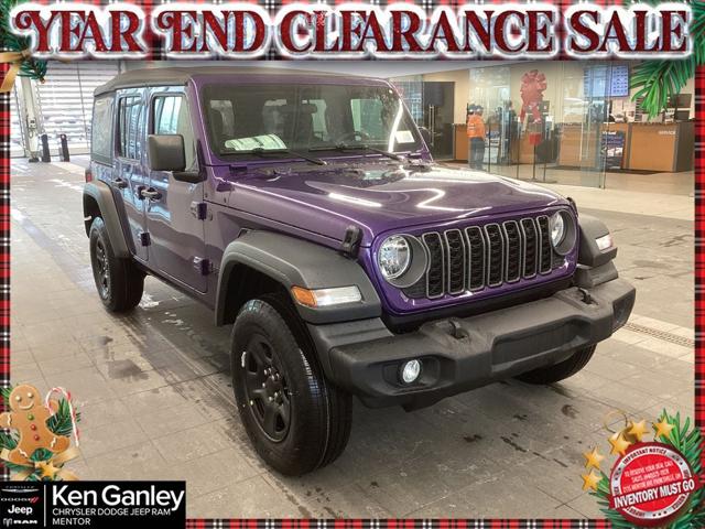 2026 Jeep Wrangler WRANGLER 4-DOOR SPORT 2026 Jeep Wrangler WRANGLER 4-DOOR SPORT