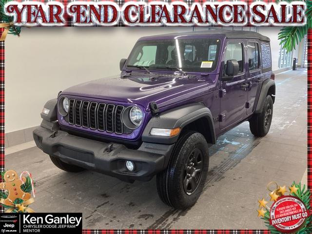 2026 Jeep Wrangler WRANGLER 4-DOOR SPORT 2026 Jeep Wrangler WRANGLER 4-DOOR SPORT