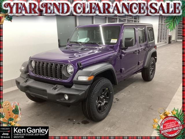 2026 Jeep Wrangler WRANGLER 4-DOOR SPORT
