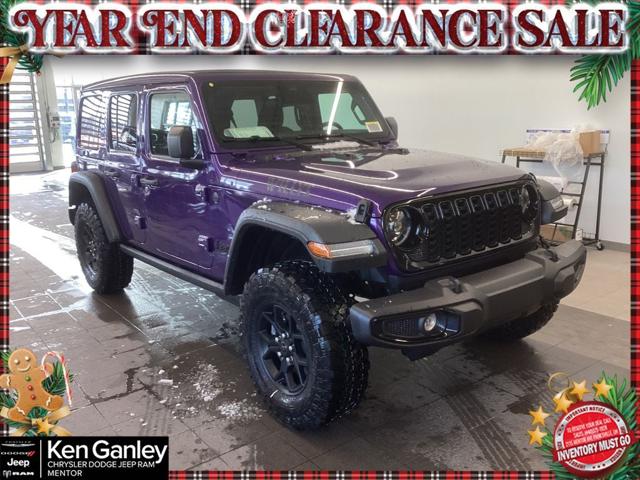 2026 Jeep Wrangler WRANGLER 4-DOOR SPORT S 2026 Jeep Wrangler WRANGLER 4-DOOR SPORT S