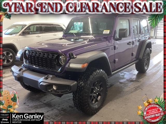 2026 Jeep Wrangler WRANGLER 4-DOOR SPORT S 2026 Jeep Wrangler WRANGLER 4-DOOR SPORT S