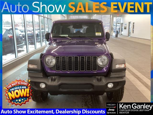 2026 Jeep Wrangler WRANGLER 4-DOOR SPORT S 2026 Jeep Wrangler WRANGLER 4-DOOR SPORT S