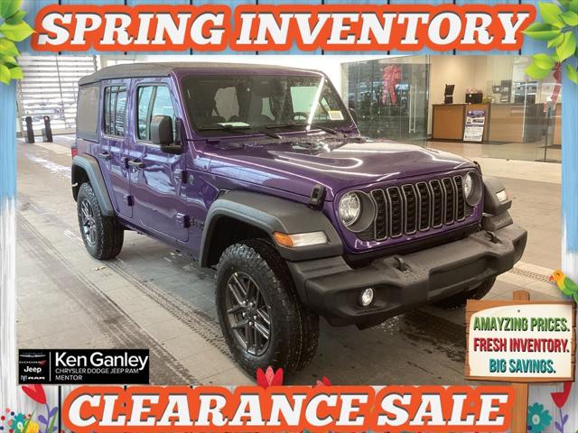 2026 Jeep Wrangler WRANGLER 4-DOOR SPORT S 2026 Jeep Wrangler WRANGLER 4-DOOR SPORT S