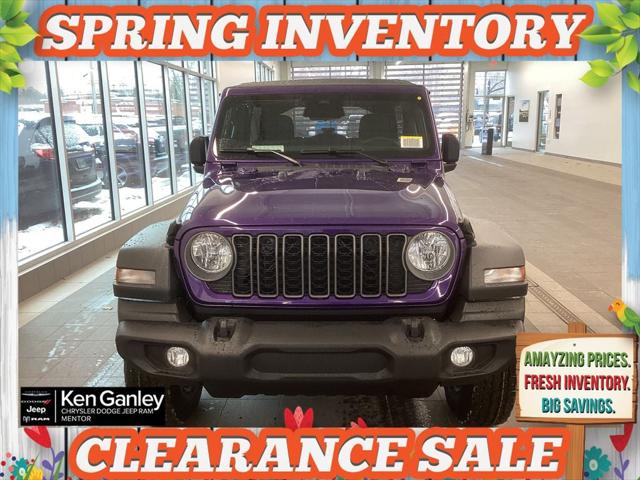 2026 Jeep Wrangler WRANGLER 4-DOOR SPORT S 2026 Jeep Wrangler WRANGLER 4-DOOR SPORT S