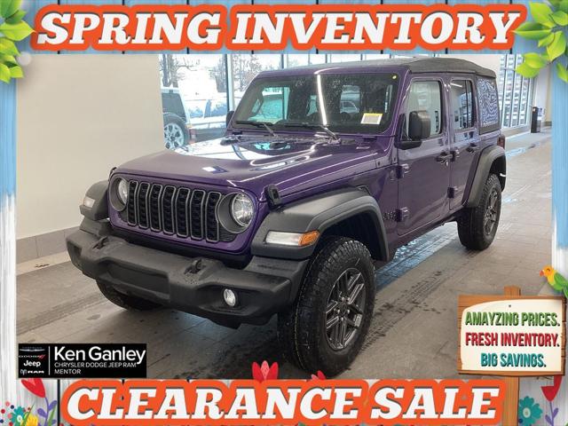 2026 Jeep Wrangler WRANGLER 4-DOOR SPORT S 2026 Jeep Wrangler WRANGLER 4-DOOR SPORT S
