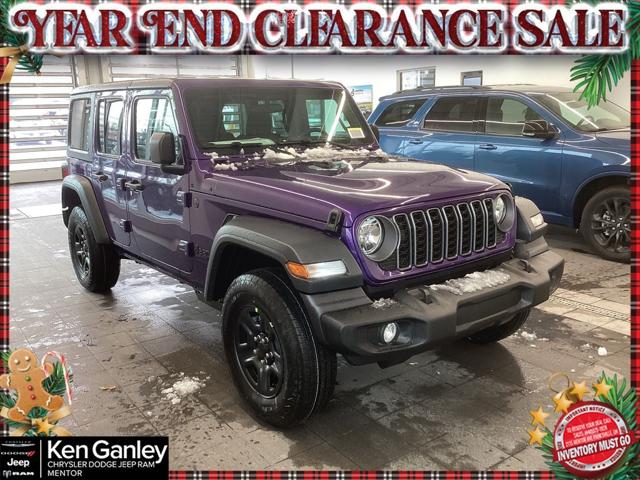 2026 Jeep Wrangler WRANGLER 4-DOOR SPORT