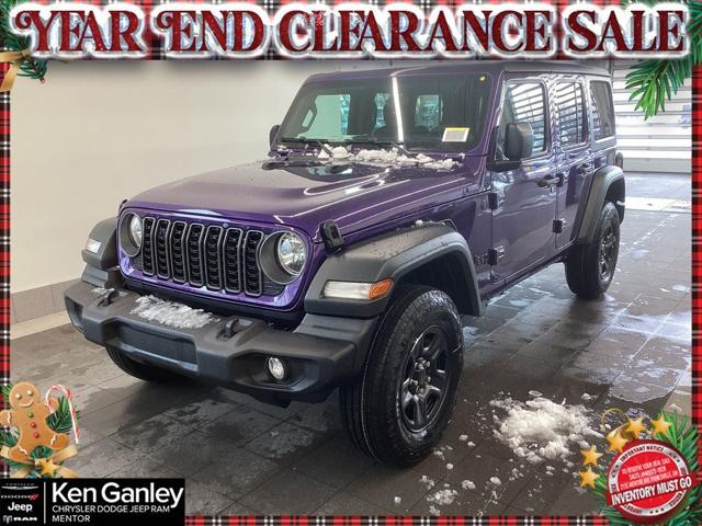 2026 Jeep Wrangler WRANGLER 4-DOOR SPORT