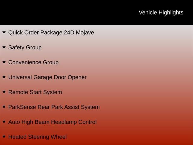 2026 Jeep Gladiator GLADIATOR MOJAVE 4X4