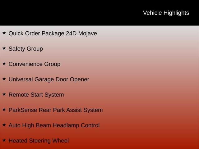 2026 Jeep Gladiator GLADIATOR MOJAVE 4X4