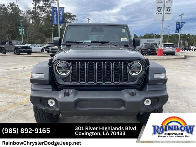 2026 Jeep Wrangler WRANGLER 4-DOOR SPORT S