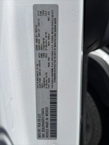 2026 Ram ProMaster Cargo Van Tradesman Low Roof 136" WB w/Pass Seat