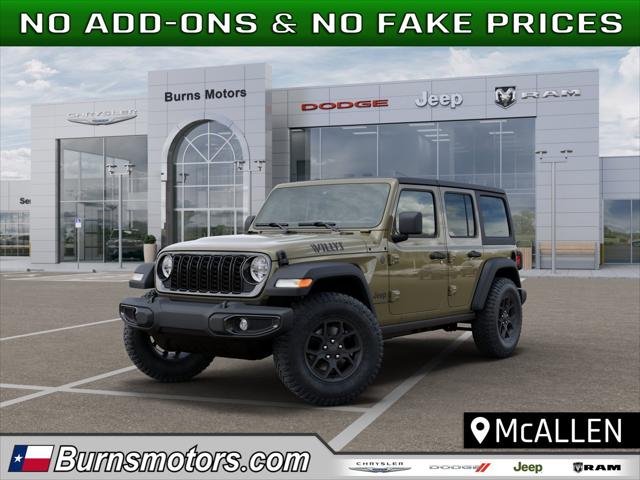 2026 Jeep Wrangler WRANGLER 4-DOOR WILLYS 2026 Jeep Wrangler WRANGLER 4-DOOR WILLYS