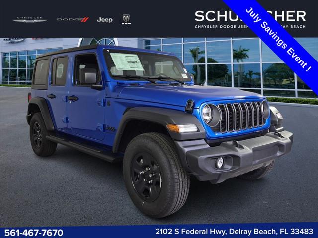 2026 Jeep Wrangler 4-Door Sport 4x4 for sale in Delray Beach, FL