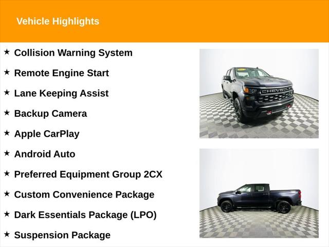 2023 Chevrolet Silverado 1500 4WD Crew Cab Short Bed Custom Trail Boss