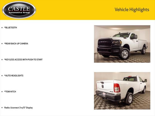 2024 RAM 2500 Tradesman Regular Cab 4x4 8 Box 2024 RAM 2500 Tradesman Regular Cab 4x4 8 Box