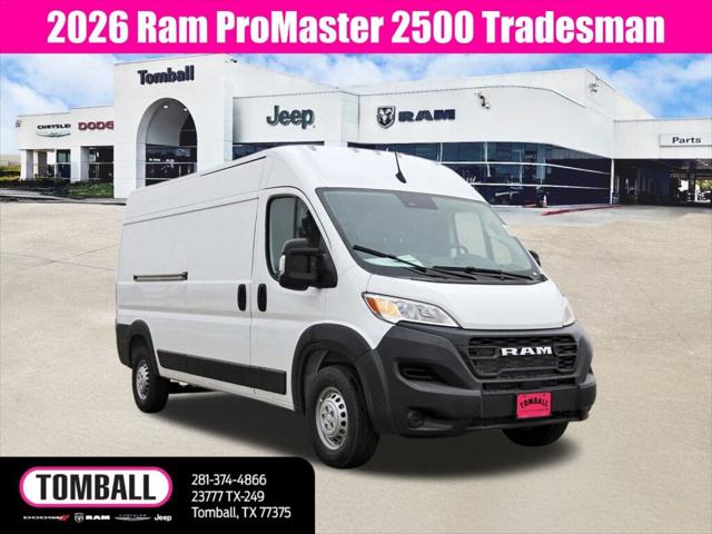 2026 RAM Ram ProMaster RAM PROMASTER 2500 TRADESMAN CARGO VAN HIGH ROOF 159 WB