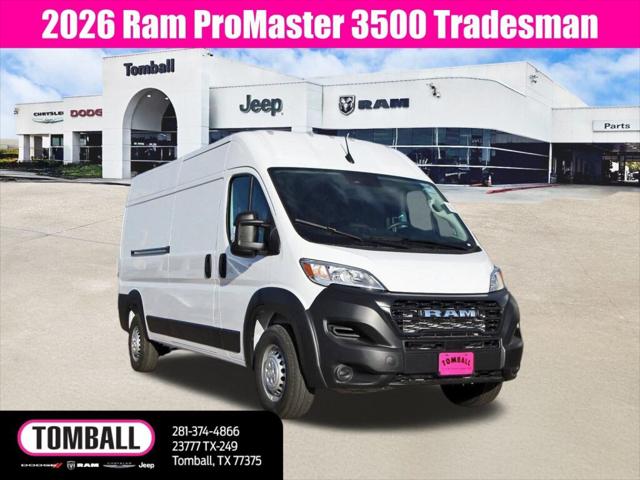 2026 RAM Ram ProMaster RAM PROMASTER 3500 TRADESMAN CARGO VAN HIGH ROOF 159 WB 2026 RAM Ram ProMaster RAM PROMASTER 3500 TRADESMAN CARGO VAN HIGH ROOF 159 WB